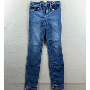 LOFT Legging Jeans Womens 6/28 Blue Mid Rise Stretch Denim 29x28